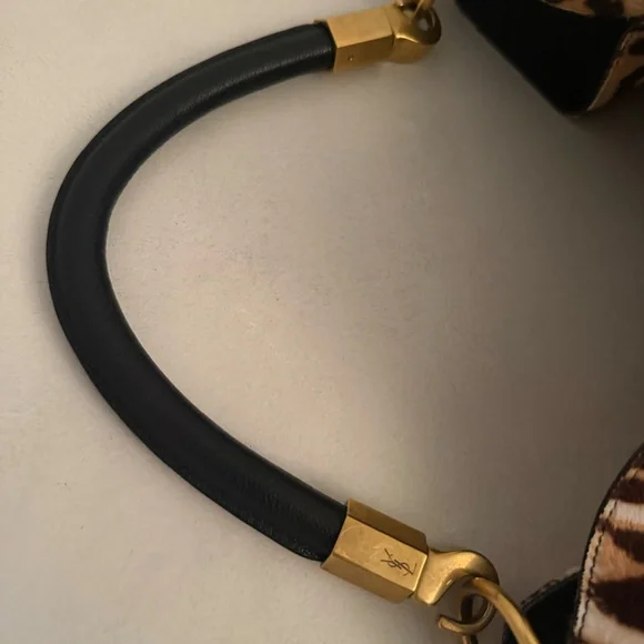 YSL Roady Sac Hobo Bag- Leopard - Picture 6 of 9